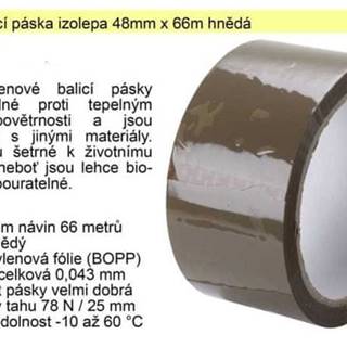 HADEX Lepiaca páska - izolepa hnedá 48mm/66m
