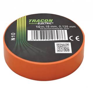Tracon Electric Páska izolačná oranžová 10mx18mm 10 ks