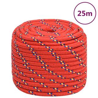 Vidaxl  Lodné lano červené 16 mm 25 m polypropylén značky Vidaxl