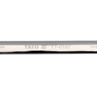 YATO  Kľúč očkoplochý račňový 16 mm značky YATO
