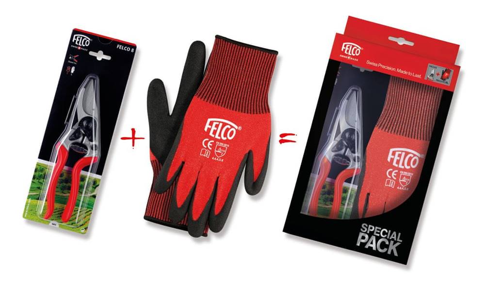 Felco  Nožnice FELCO 8 + rukavice XL (darčekový set) značky Felco