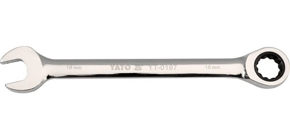 YATO  Kľúč očkoplochý račňový 16 mm značky YATO