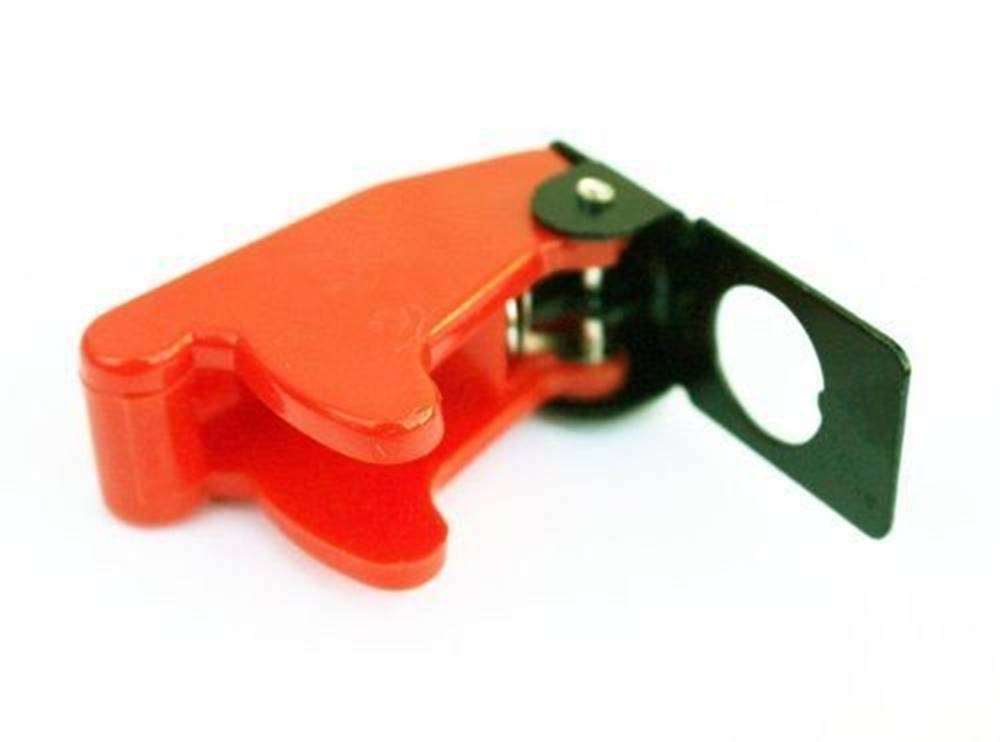 HADEX  Kryt výklopný na páčkový vypínač oranžový značky HADEX