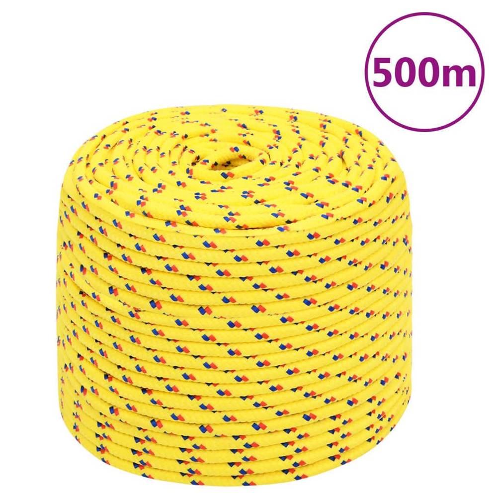 Vidaxl  Lodné lano žlté 6 mm 500 m polypropylén značky Vidaxl