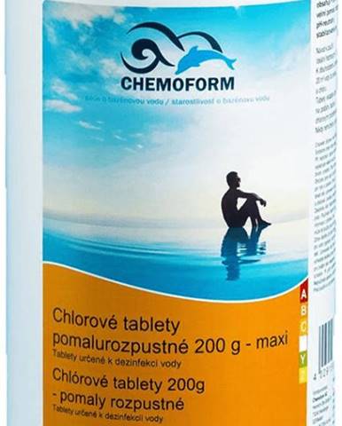 Chemoform Chlórové tablety maxi 200 g pomaly rozpustné