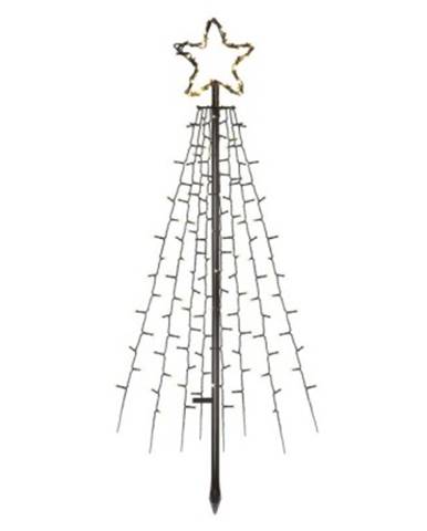 EMOS LED vianočný strom kovový,  180 cm,  vonkajší aj vnútorný,  teplá biela,  časovač