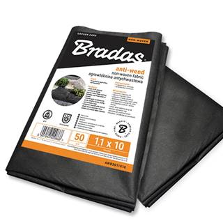 Bradas  Textília netkaná 50g 1, 6 x 10m čierna AWB5016010 (45551) značky Bradas