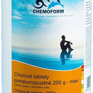 Chemoform Chlórové tablety maxi 200 g pomaly rozpustné