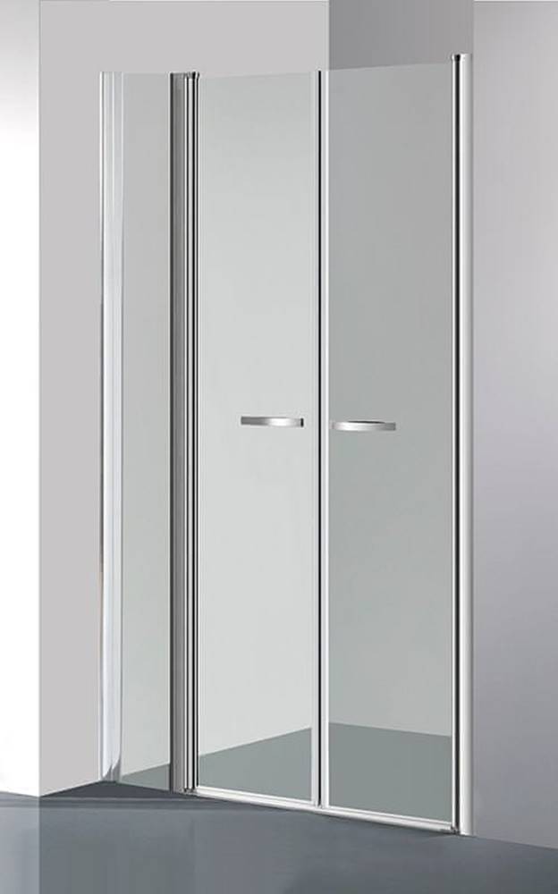 eoshop  Dvojkrídlové sprchové dvere do niky COMFORT C 12 číre sklo 117 - 122 x 195 cm značky eoshop