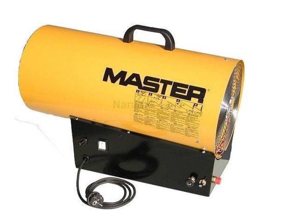 Master  BLP 53 M Plynový ohrievač s ventilátorom s max. výkonom 53 kW - regulácia výkonu značky Master