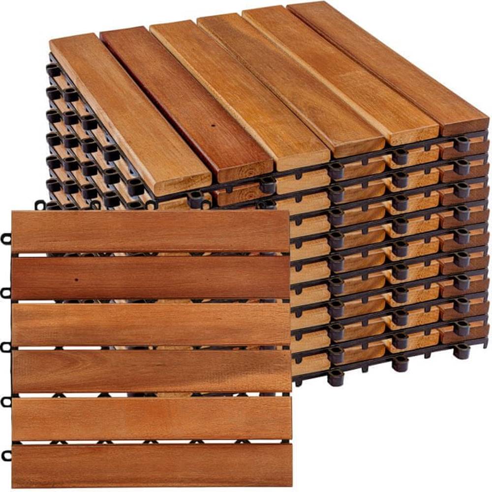 shumee  STILIST drevené dlaždice,  klasik,  agát,  1 m2 značky shumee