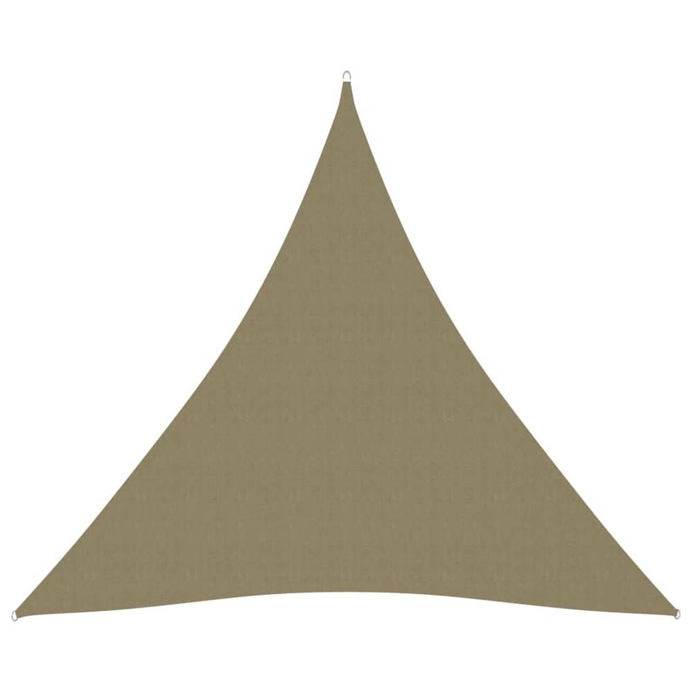 Vidaxl  Tieniaca plachta oxfordská látka trojuholníková 4x4x4 m béžová značky Vidaxl