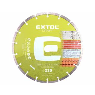 Extol Craft  Kotúč rezný diamantový segmentový,  230mm,  EXTOL CRAFT značky Extol Craft