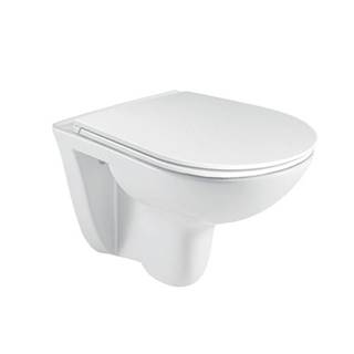 Mereo WC závesné,  RIMLESS,  530x355x360,  keramické,  vrátane sedátka CSS113S VSD81S - Mereo