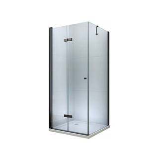 Mexen Lima sprchovací kút 110x100 cm,  priehľadná,  čierna,  856-110-100-70-00