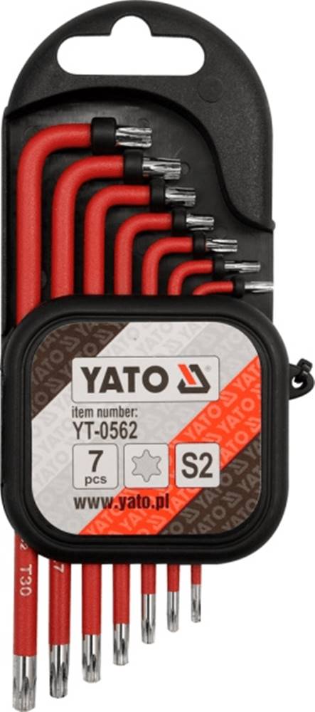 YATO Yato Torx Kľúče 7 Ks T9-T30 0562 značky YATO