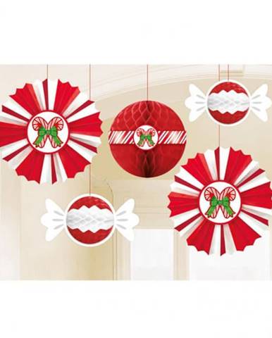 Amscan Visiace dekorácie Vianočné cukríky 5ks