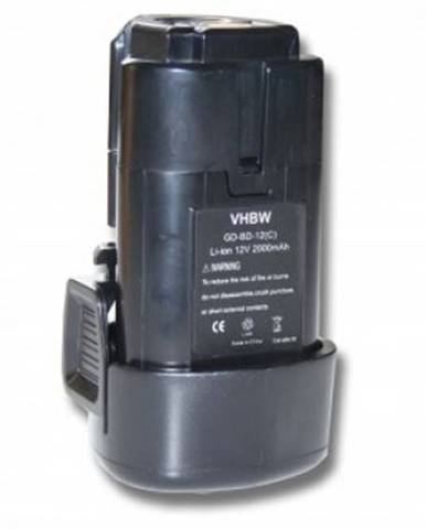 VHBW batéria Black & Decker LBXR12 12V/LI-Ion/2000mAh