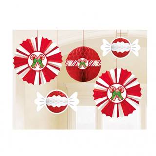 Amscan  Visiace dekorácie Vianočné cukríky 5ks značky Amscan