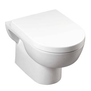 AQUALINE  MODIS závesná WC misa,  36x52 cm,  biela MD001 - Aqualine značky AQUALINE