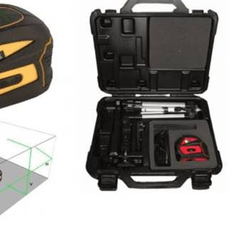 BOSCH Professional Krížový laser FKD EK-118G set - zelený lúč + prijímač značky BOSCH Professional