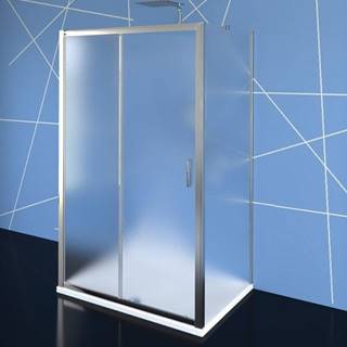 POLYSAN EASY LINE trojstenný sprchovací kút 1100x700mm,  L/P variant,  Brick sklo EL1138EL3138EL3138 - Polysan