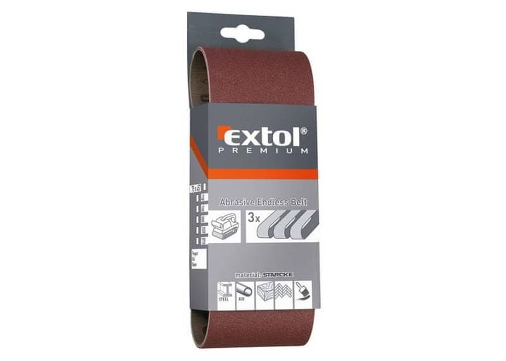 Extol Premium  8803532 Pás brúsny,  korund 3ks,  533x76mm,  P120 značky Extol Premium