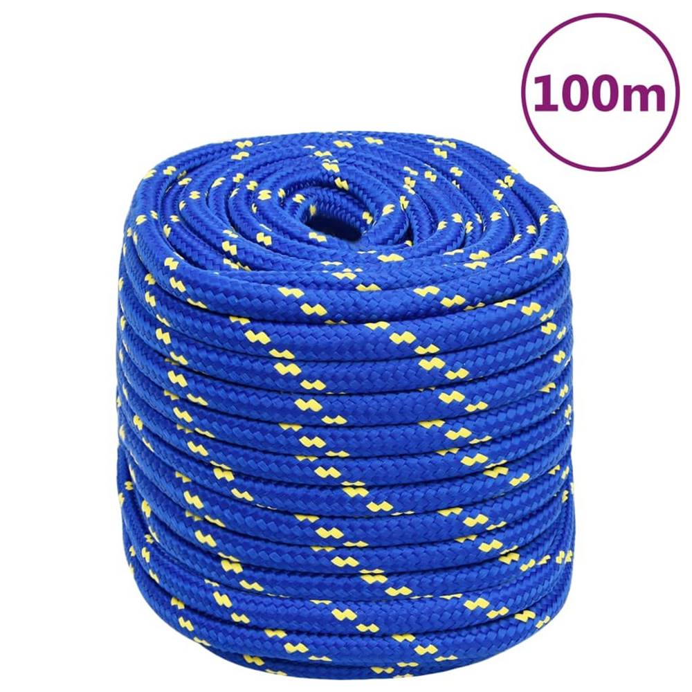 Vidaxl  Lodné lano modré 16 mm 100 m polypropylén značky Vidaxl