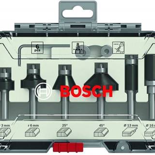 Bosch 2607017469 Sada ohraňovacích fréz 6 ks Trim & Edging - 8mm