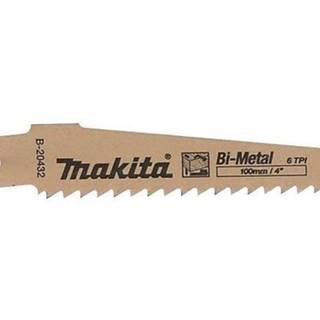 Makita B-20432 Bi-metal pílový plátok na drevo s klincami (10-50mm),  5ks
