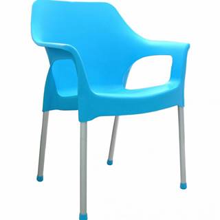 MEGA PLAST  MP1282 URBAN (AL nohy) stolička,  83, 5x60x54 značky MEGA PLAST