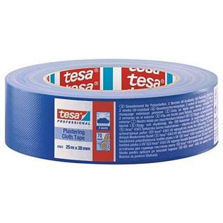Páska tesa PRO Plastering,  omietacia,  fasádna,  lepiaca,  modrá,  UV,  38 mm,  L-25 m