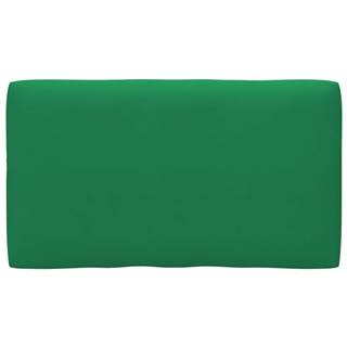 Vidaxl Podložka na paletovú sedačku,  zelená 70x40x10 cm