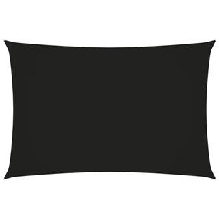 Vidaxl Tieniaca plachta oxfordská látka obdĺžniková 2, 5x5 m čierna
