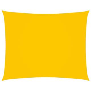 Vidaxl Tieniaca plachta oxfordská látka obdĺžniková 3, 5x4, 5 m žltá