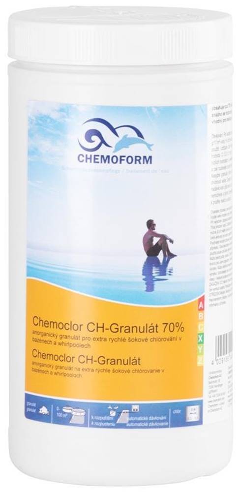 Chemoform  Chlór  0401,  Super šok 70%,  nestabilizovaný,  1 kg značky Chemoform