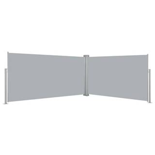 Vidaxl Zaťahovacia bočná roleta,  160x600 cm,  sivá