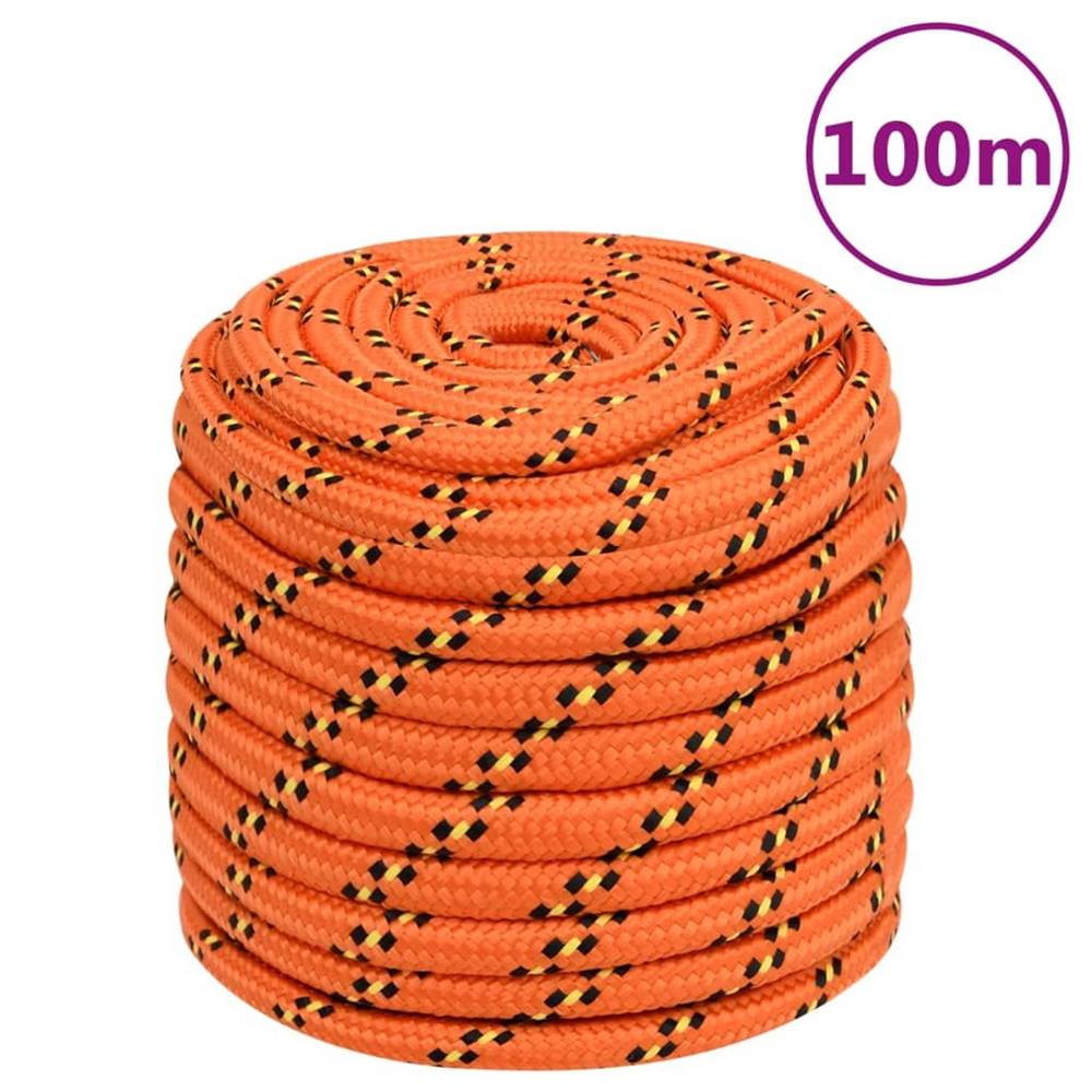 Vidaxl  Lodné lano oranžové 18 mm 100 m polypropylén značky Vidaxl