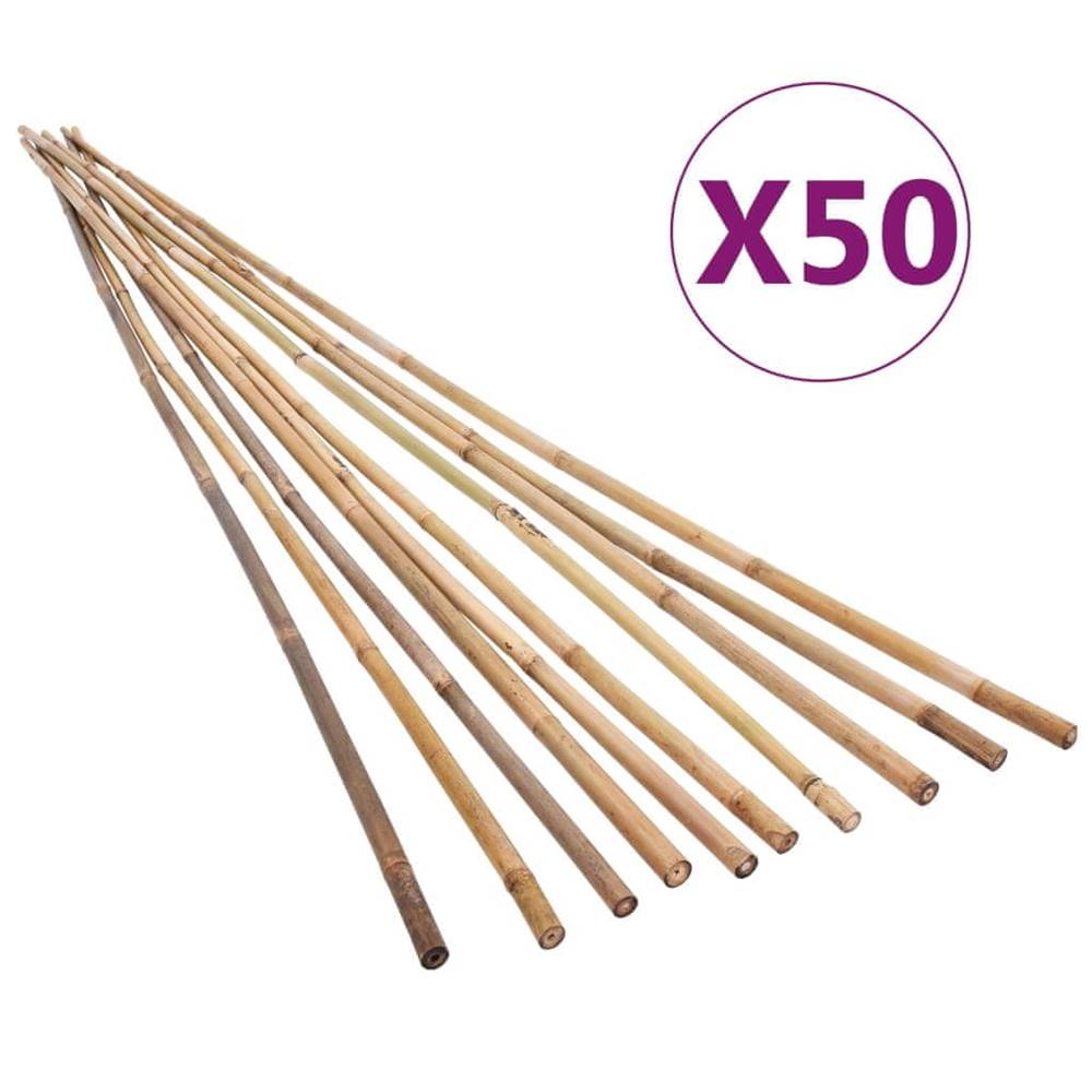 Vidaxl  Záhradné bambusové kolíky 50 ks 120 cm značky Vidaxl