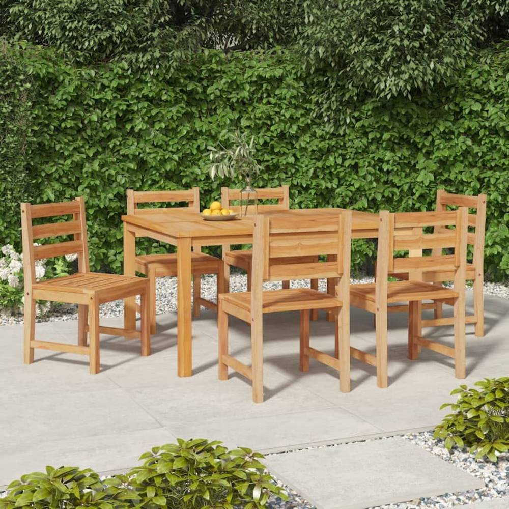 Vidaxl  Záhradné stoličky 6 ks masívne tíkové drevo značky Vidaxl