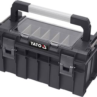 YATO Box na náradie plastový s organizérom 450x260x240mm