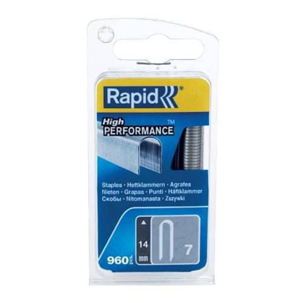 Rapid  Spony káblové High Performance,  7/14 mm,  960 ks,  blister značky Rapid