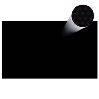 Petromila   Obdĺžniková bazénová plachta 1000x600 cm,  PE,  čierna značky Petromila