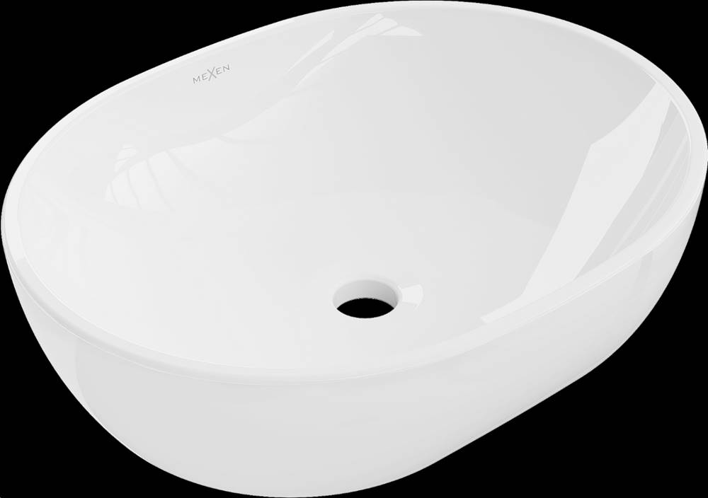 Mexen  Viki umývadlo,  48x35 cm,  biela,  21054800 značky Mexen
