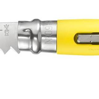 Opinel Zatvárací nôž VRI N°09 DIY 8 cm multifunkčný žltý,  OPINEL