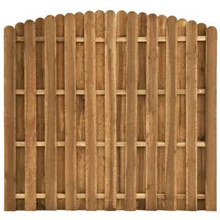 Vidaxl Plotový panel,  borovicové drevo 180x(155-170) cm