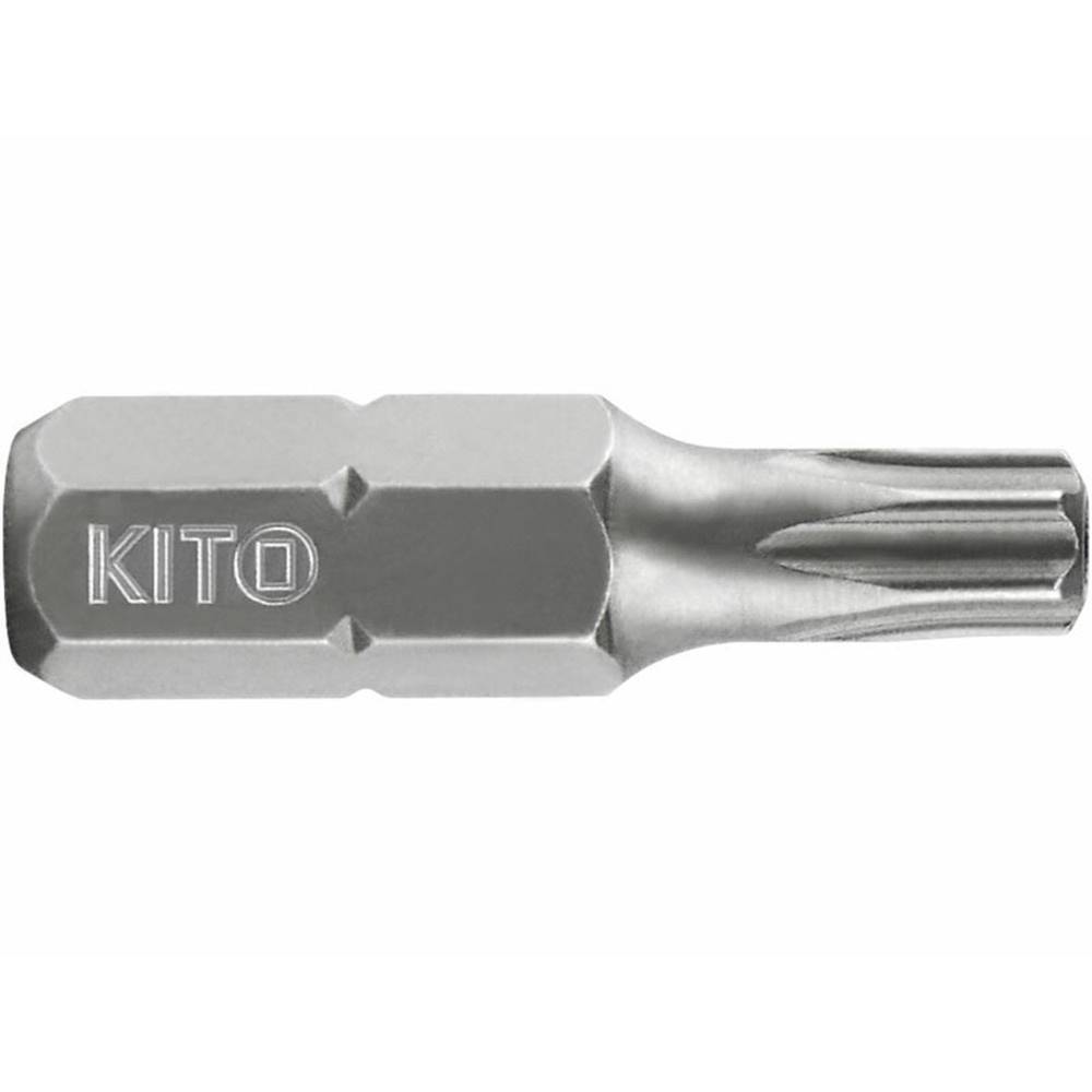 KITO  Bit torx vŕtaný,  TTa 45x25mm,  S2,   značky KITO