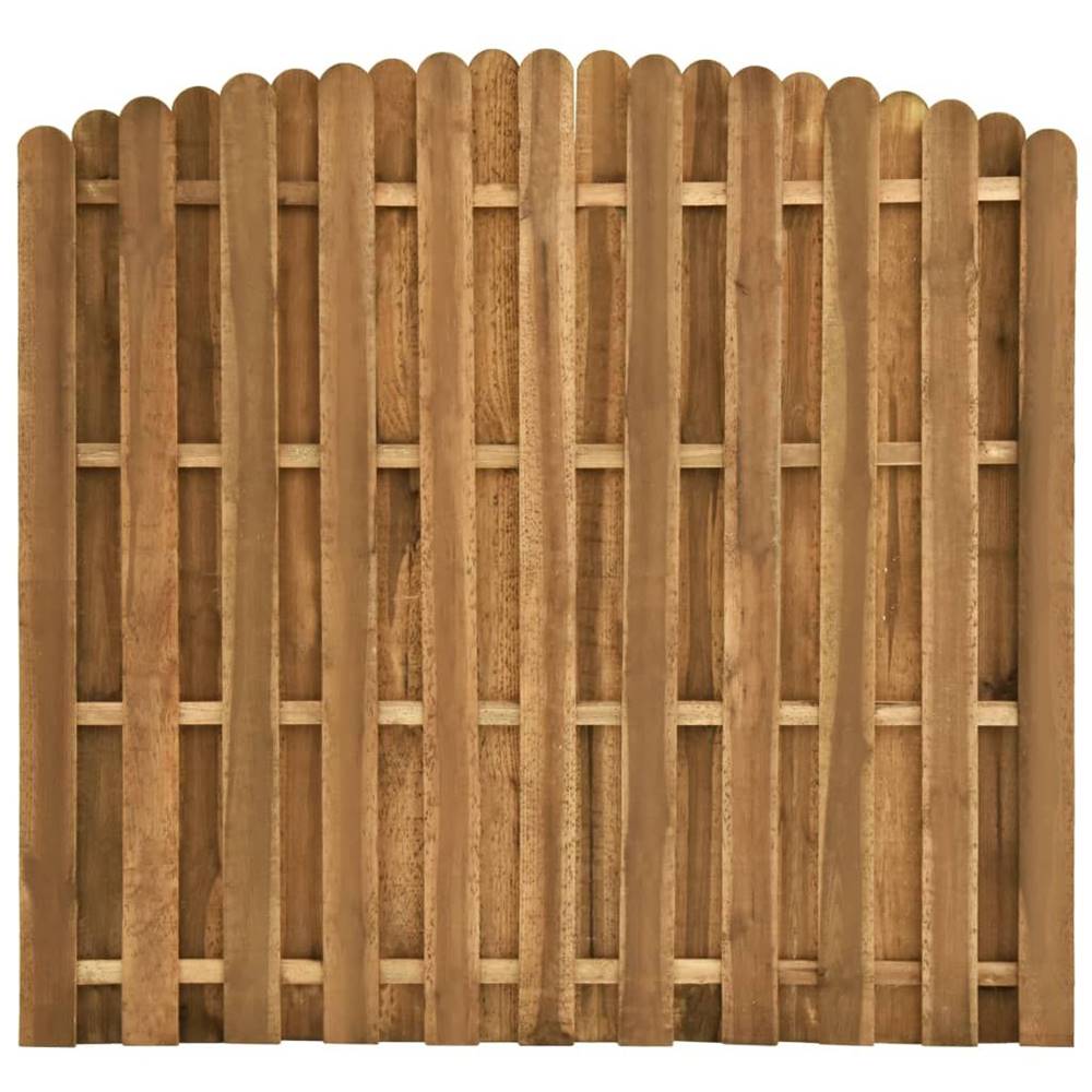 Vidaxl  Plotový panel,  borovicové drevo 180x(155-170) cm značky Vidaxl