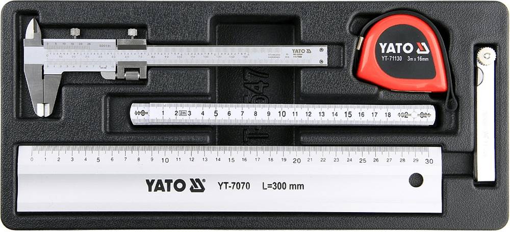 YATO   Vložka do zásuvky - sada meradiel 5ks značky YATO