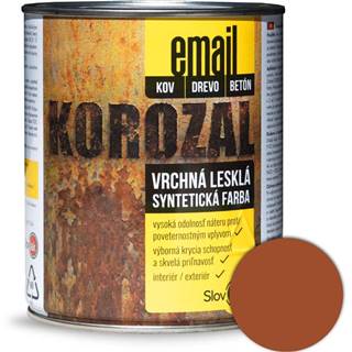 SLOVLAK Korozal EMAIL 2215 hnedý karamel 0.75 kg